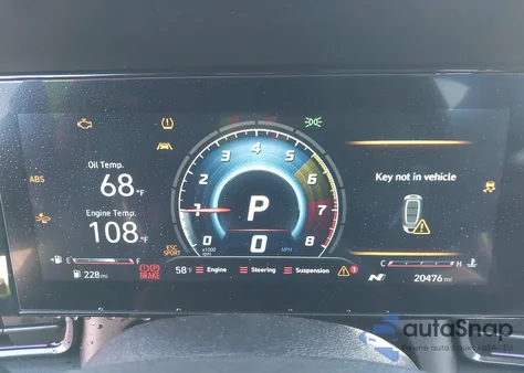 2023 Hyundai Elantra N z USA, uszkodzony, nr VIN KMHLW4AK6PU012705